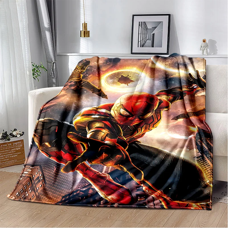 Spider Man 29 Style Cartoon Marvel Soft Flannel Blankets,Throw Blanket Comfortable Blanket for Picnic Beds Home Bedroom Kid Gift