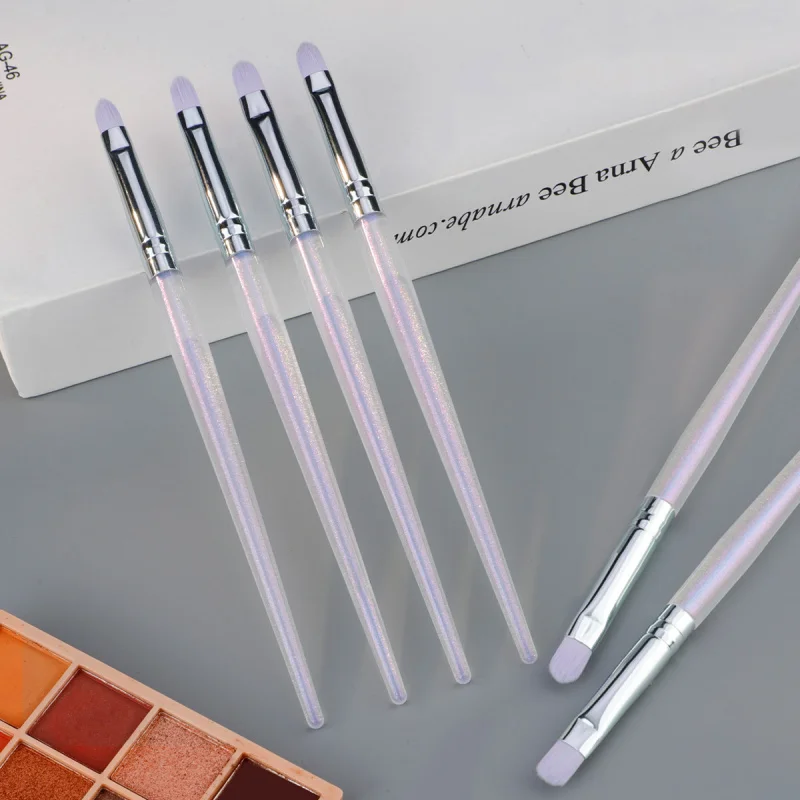 

Single Lip Brush Eyebrow Brush Makeup Brush Lipstick Brush Colorful Transparent Purple Makeup Soft Bristle Beauty In Stock