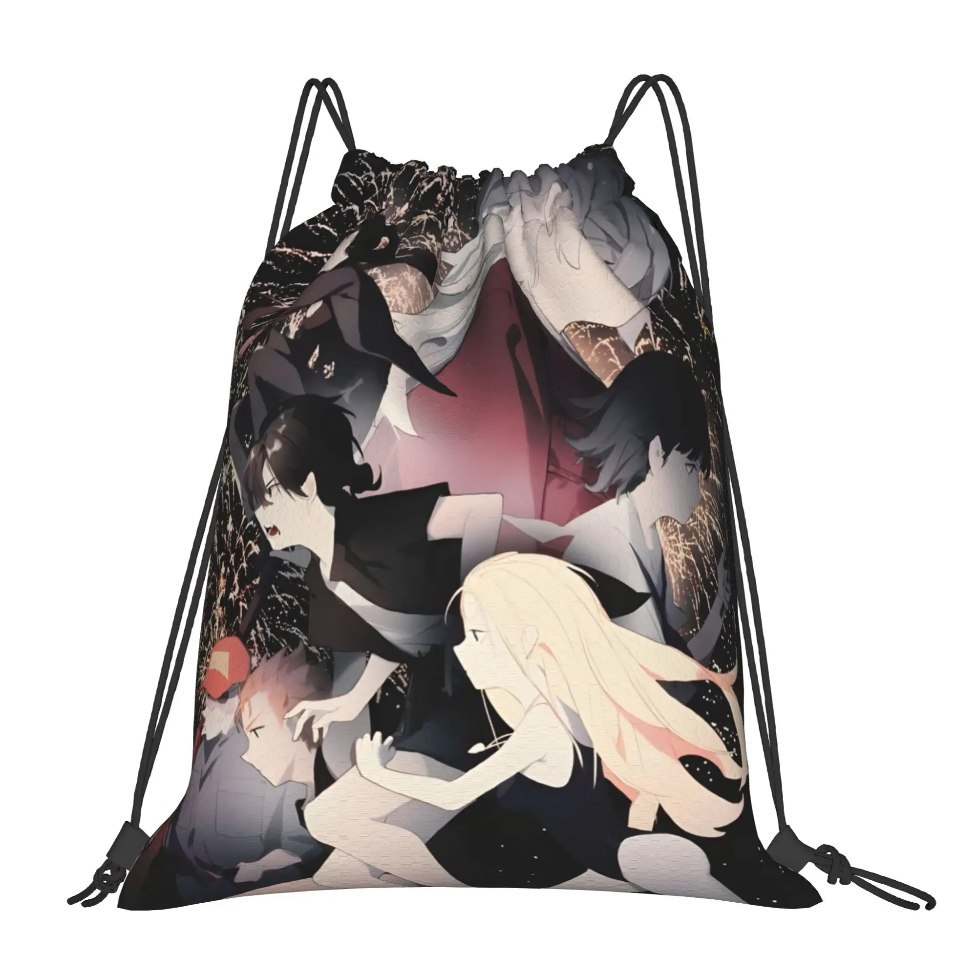 1 pc Shinpei & Friends Summer Time Rendering Drawstring Bags Sports Unisex Storage Bag