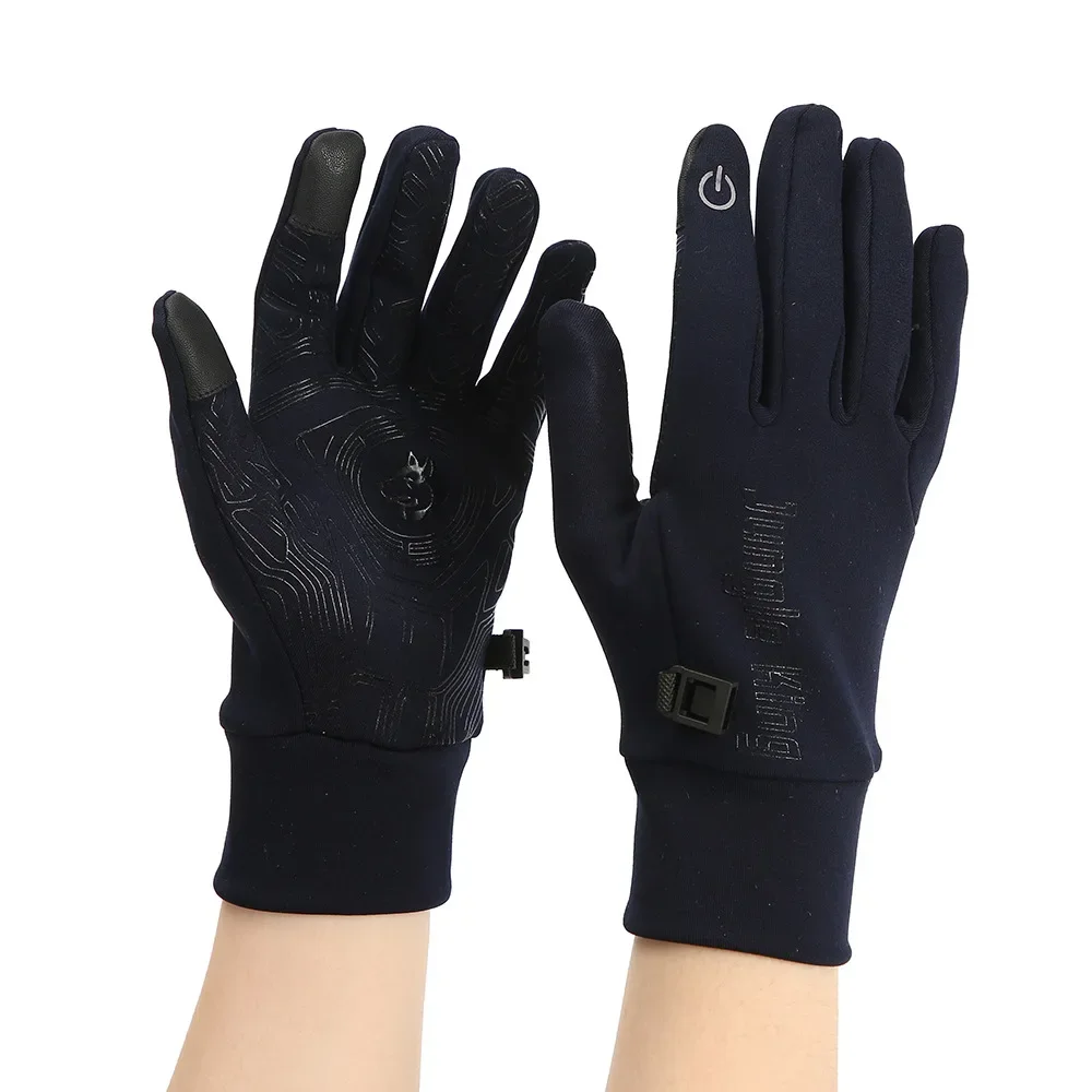 

JUNGLE KING зимние перчатки для мужчин и женщин с сенсорным экраном, теплые уличные велосипедные перчатки для вождения, морозостойкие ветрозащитные нескользящие перчатки