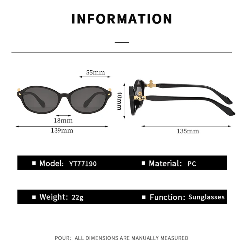 الكلاسيكية البيضاوي نظارات شمسية النساء الرجال الرجعية موضة النظارات الشمسية الفاخرة في الهواء الطلق القيادة ظلال سيدة رجل نظارات واقية UV400