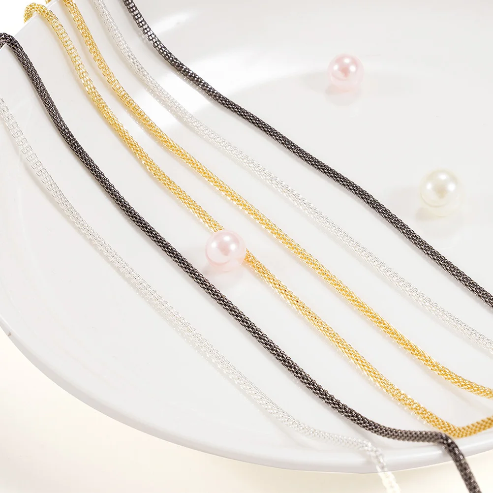 

3pcs Glasses Chain Eyeglass Chains Beaded Strap for Women Comfortable Anti Slip Design Suitable Sports Travel Banquet Premium