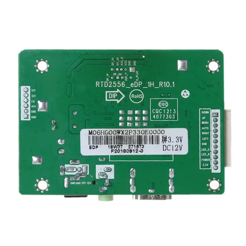 Módulo placa controladora LvDS compatible con Universal, Control 5 botones 10 "-17,3" para 3 1920x1080 EDP