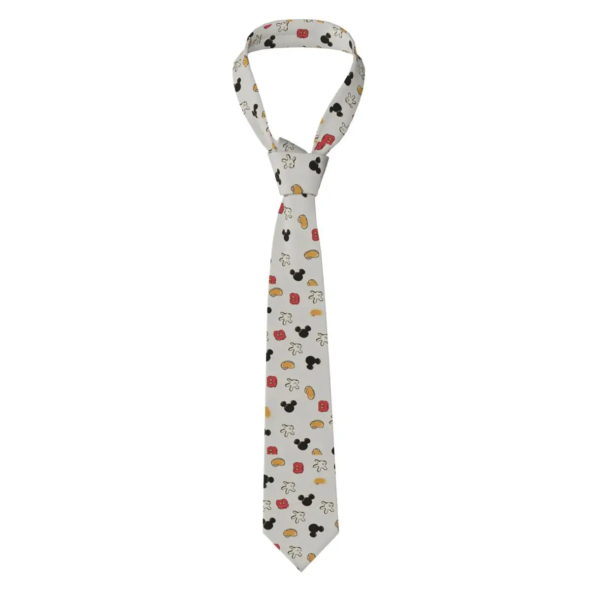 

Necktie Mickey Mouse Men Casual 8 cm Classic Neck Ties Cute Cartoon for Men Suits Accessories Gravatas Wedding Business
