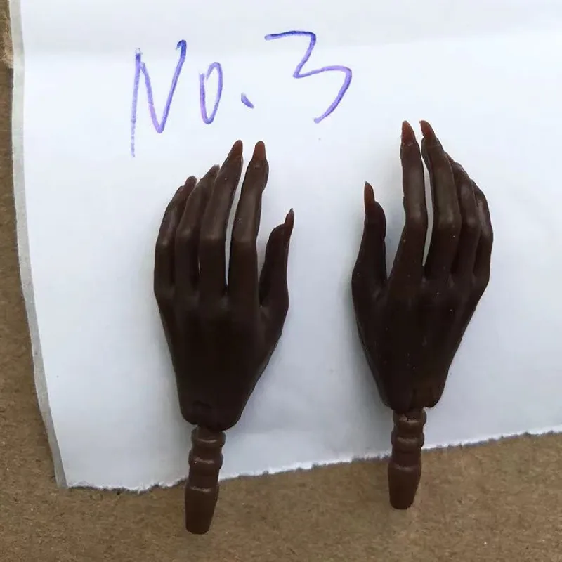MENGF Doll Hands Long Nail Quality Doll Parts 8 Color 7 Gesture Hands For FR IT PP Super Model Doll Accessories DIY New Decors