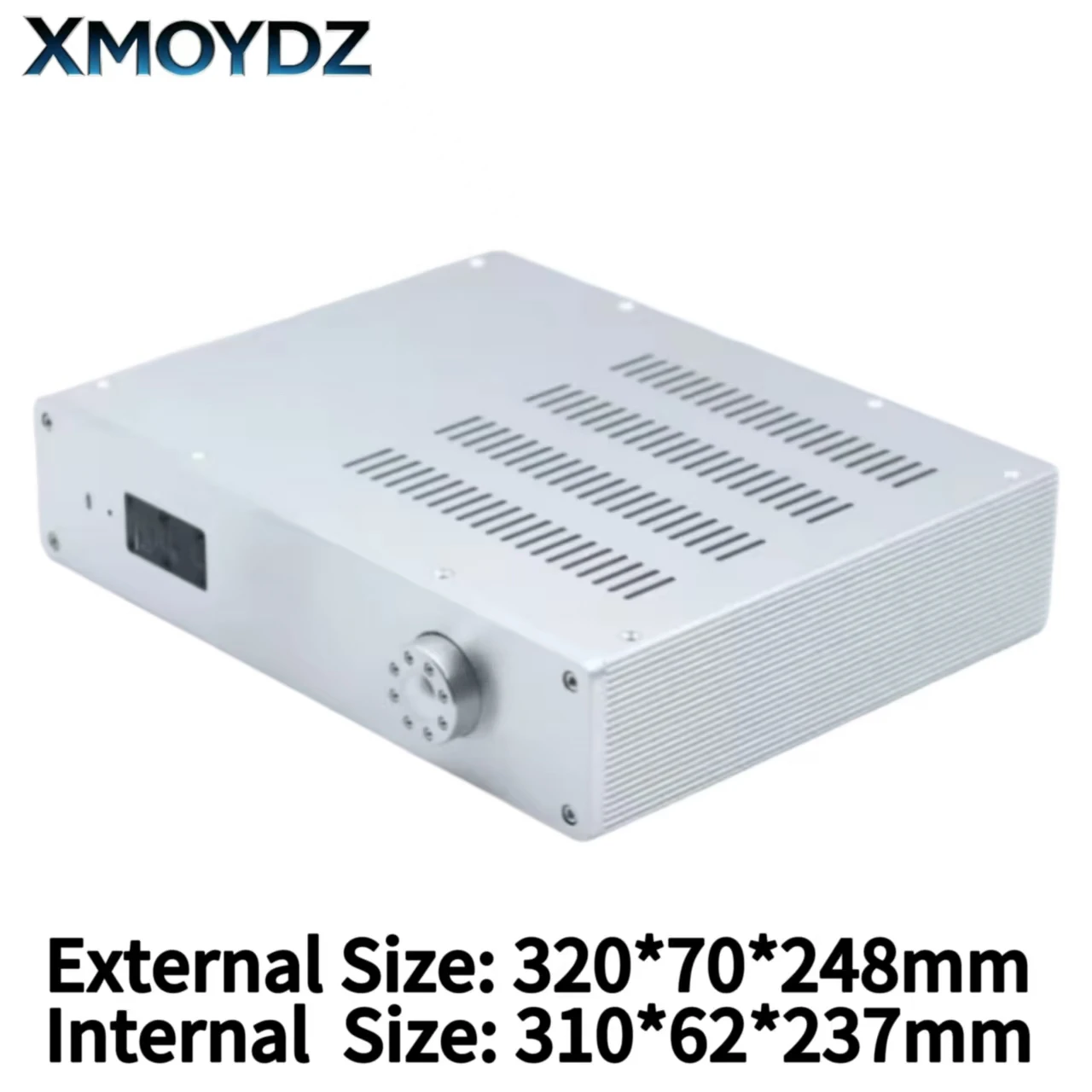 320*70*250mm KSA‑5 Preamplifier Chassis DIY Anodized Aluminum Hifi Enclosure For Preamp Headphone Amp DAC Decoder