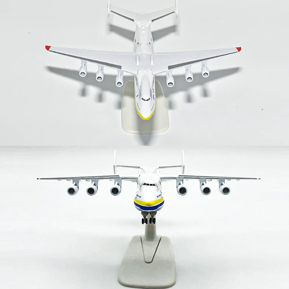 Airplane Model 20cm Scale Models Antonov - an225 Made of Metal Diecast Process Applicable to Child Toy Plane Collection Aircraft