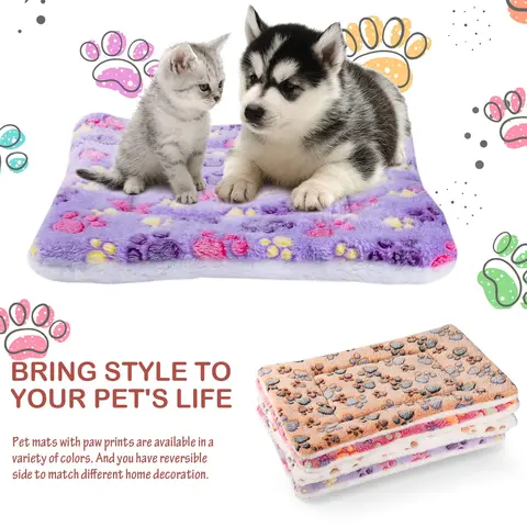 Thick Flannel Pet Sleeping Mat