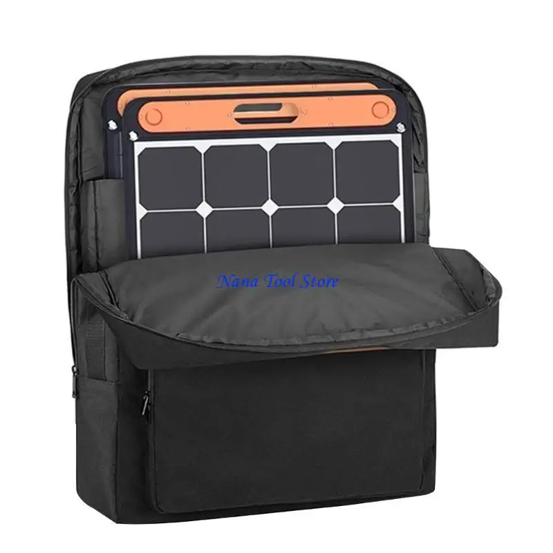 31GJ Protective Solars Panel Storage Case for Camping and Hiking Trip Daily Use