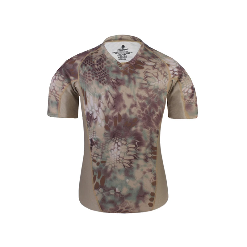 

Emersongear Tactical Skin Tight Base Layer Camo Running Shirts Sweatwicking T-shirt Tshirts Wicking Shorts Sleeve Outdoor MR