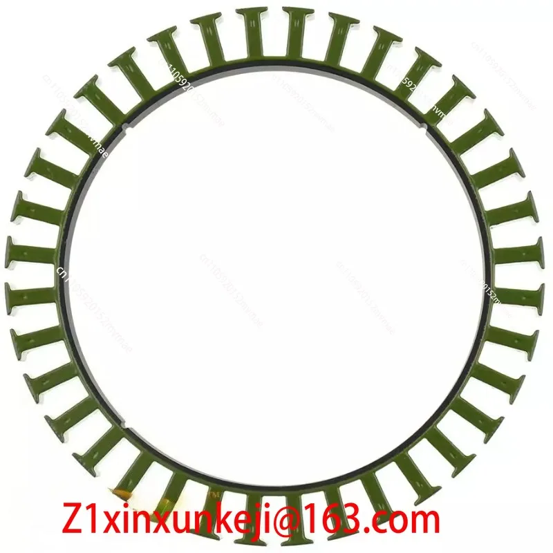 10020 Large-Diameter Disc-Type Brushless DC Motor Generator Stator Core Silicon Steel Sheet 36N42P