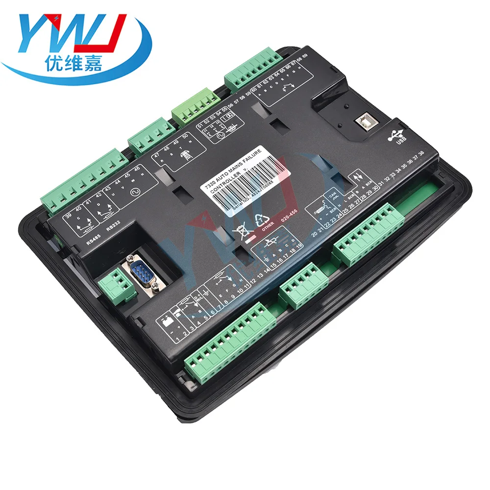 Original Deep Sea DSE7320 Diesel Genuine Generator Controller Panel  LCD Display Control Module Panel