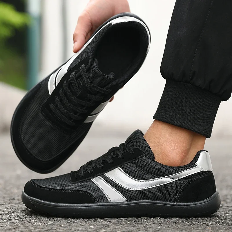 Men's Mesh Black Sports Shoes 2025 Women's Casual Walking Shoes, Fashionable Face Shoes Trainer Skateboard Classic Vulcanization
