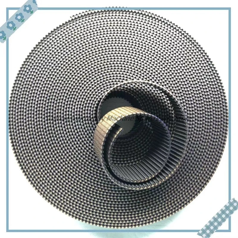 1M High-Speed Beef Tendon Frame Belt 5m Round Tooth XY Direction Steel Wire Black Cloth Open Belt 5M*35 Computer Embroidery