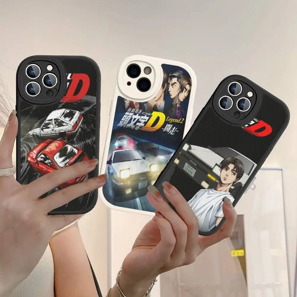 

Anime Initial D AE86 Tail Light Phone Case Hard Leather For IPhone 16 15 14 13 12 Mini 11 14 Pro Max Xs X Xr 7 8 Plus Fundas