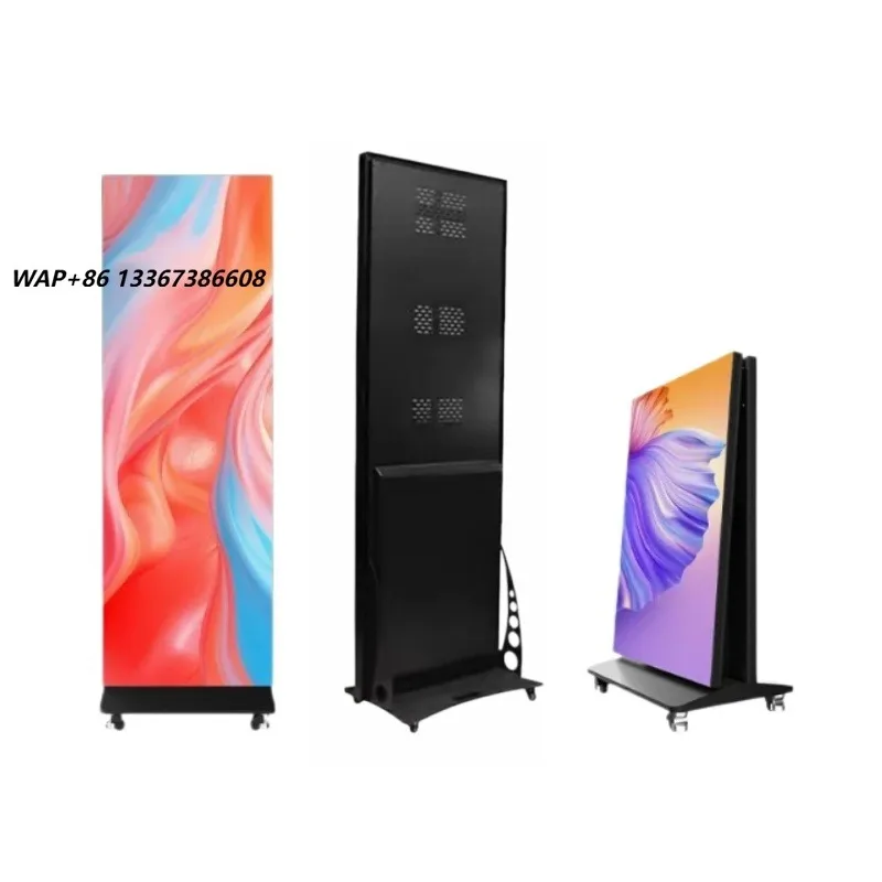 GOLDENANT Indoor Commercial Advertising Poster 1080P P2 LED Digital Sign Display Billboard HDR10+ 8K Resolution 800cd 5-Year