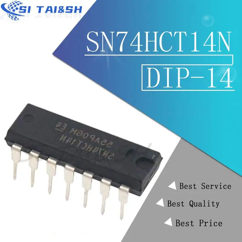 10pcs SN74HCT04N DIP-14 74HCT04 DIP 74HCT04N SN74HCT00N SN74HCT02N SN74HCT08N SN74HCT14N SN74HCT74N SN74HCT138N 74HCT08 74HCT14