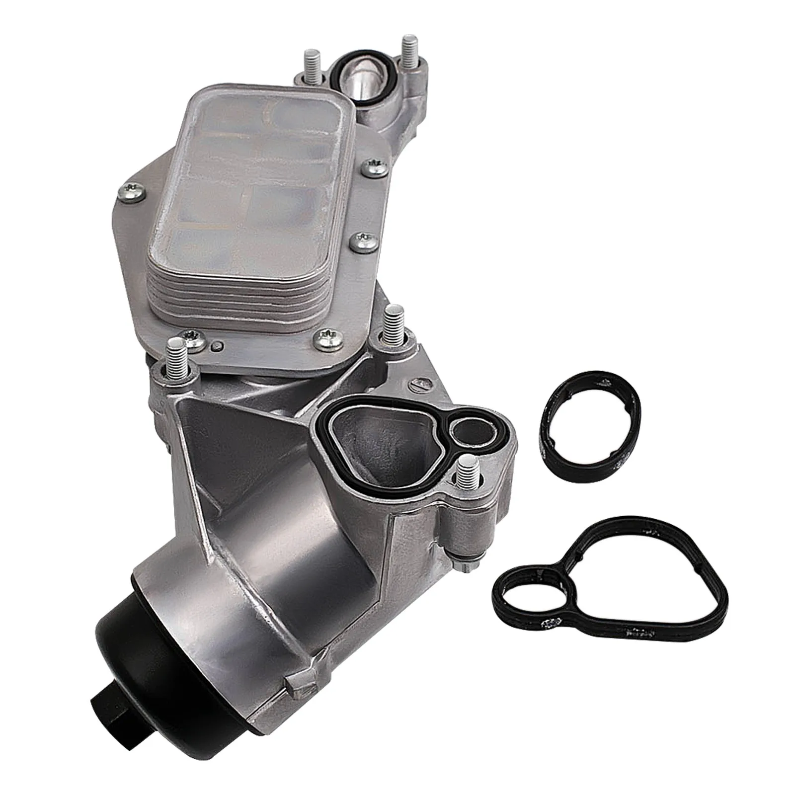 Engine Oil Cooler w/ Filter Assembly For GMC Chevy Cruze Sonic Pontiac 4 Dor view 5