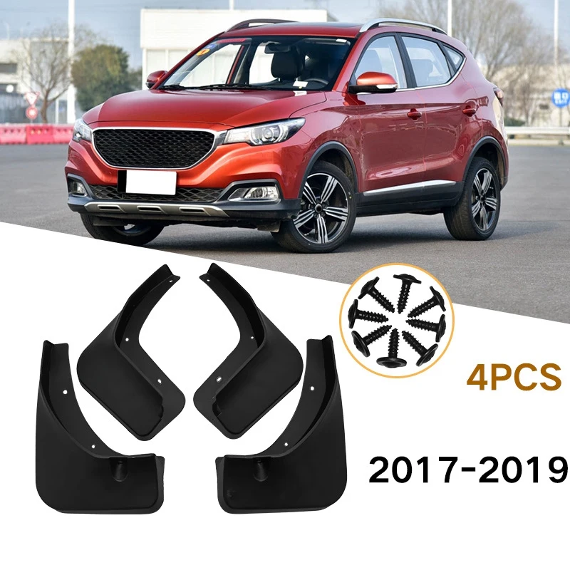 

4 шт., передние и задние фонари для MG ZS MGZS 2017-2019, брызговики от грязи