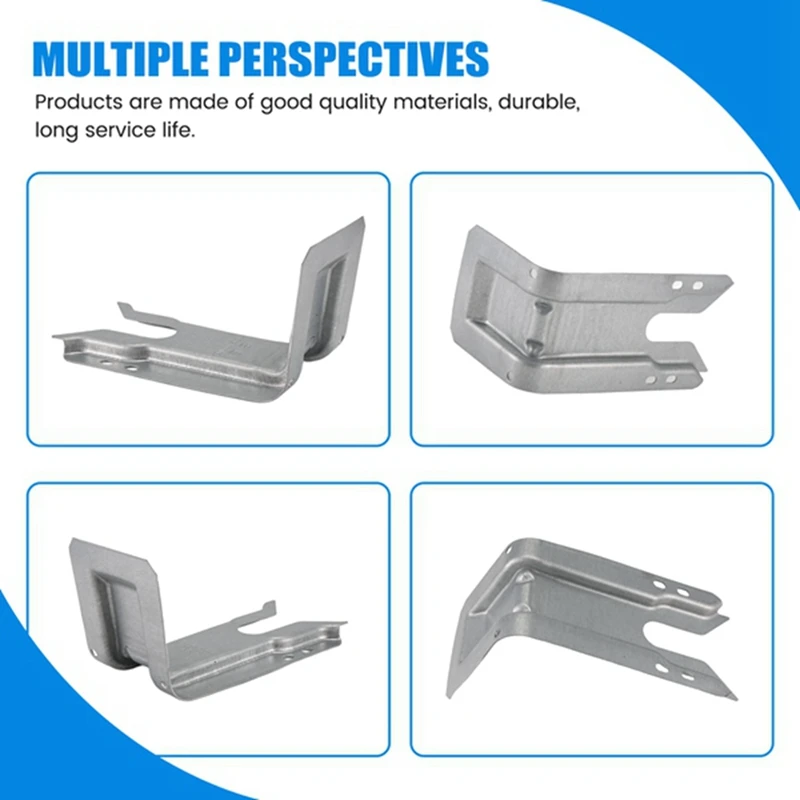 2 Pcs WB02K10254 Anti Tip Bracket For Stove Compatible With For GE Range/Stove/Ovens Anti Tip Bracket Replacement