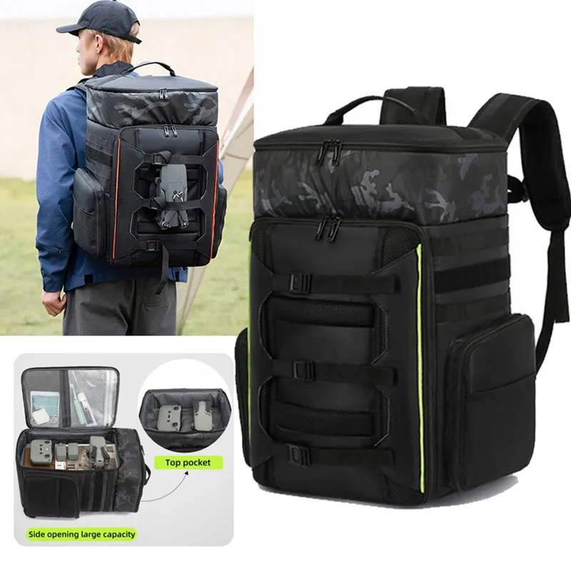 

UAV Drone Gym Backpack Large Capacity Photography Camera Sports Outdoor Bag Dry Wet Portable Business Laptop Luggage Rucksack