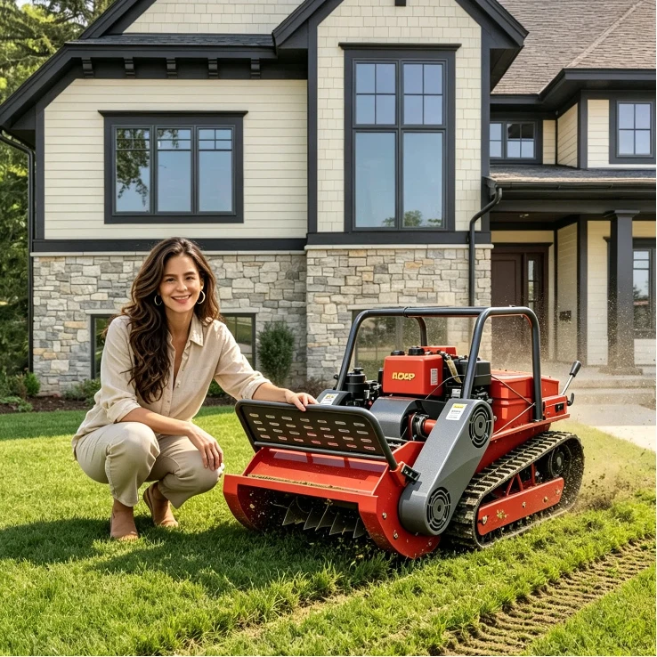 Customized Lawn Mower Humanized Operation Design Anti‑wear Components Perfect For Courtyard Garden And Hillside Grass Care Tasks