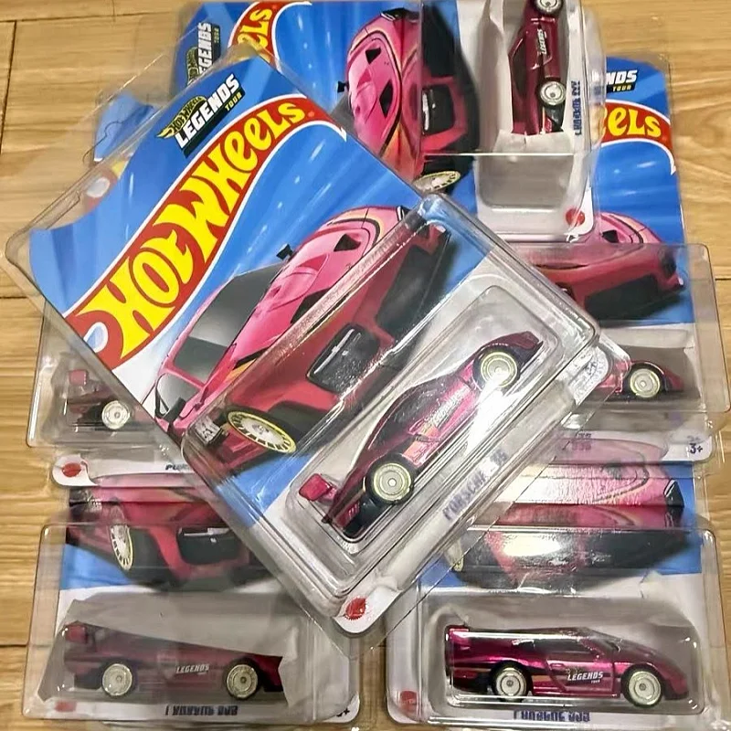 

Коллекционная модель автомобиля Hot Wheels Legends Tour Porsche 935, розовый, литой сплав, для взрослых автолюбителей, подарок