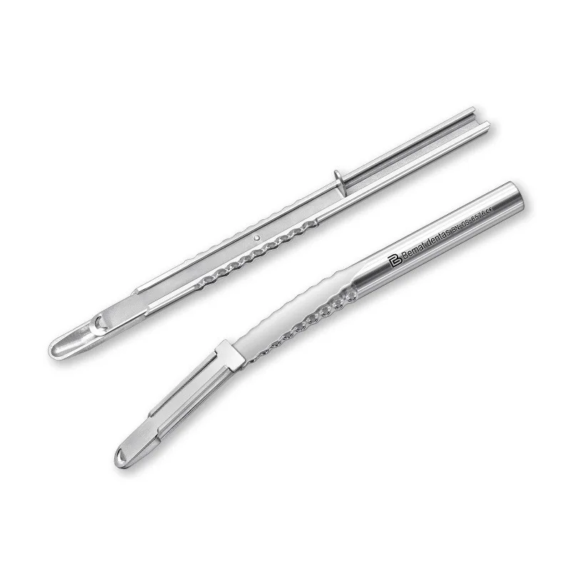 

High Quality Dental Implant Bone Scraper Collector Curved Grafting Surgery Harvesting Implantologia Instrument Stainless Steel