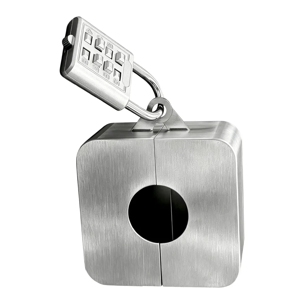 1 Set Stainless Steel Outdoor Tap Lock Kit With Coded Padlock For Garden Faucet Water Theft Protection Bathroom Furniture Sets