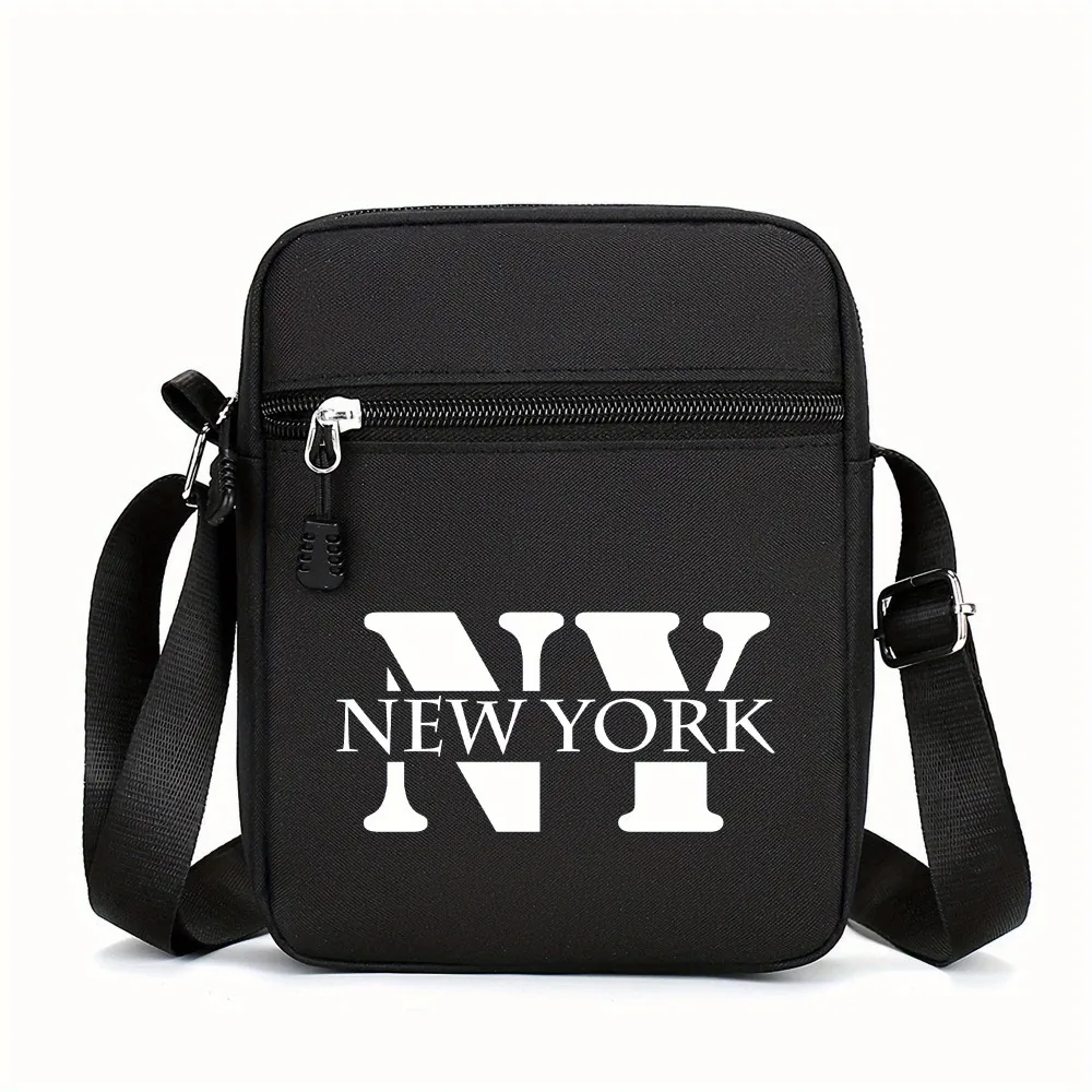 حقيبة كروس صغيرة بنمط Lyres ، حقائب كتف LA & NY ، حزام قابل للتعديل ، أسود ، حقيبة رياضية غير رسمية ، حقيبة مربعة ، أصلية