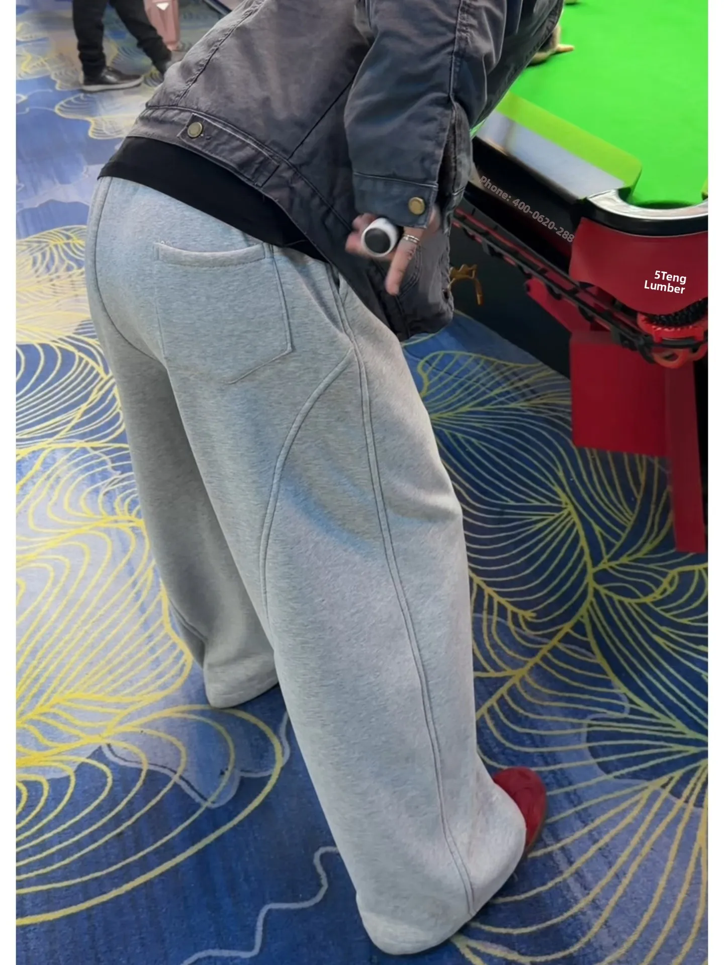 

Мужские свободные повседневные брюки Cleanfit: осенне-зимние, в американском ретро-стиле, широкие штаны-джоггеры для прогулок и поездок на работу