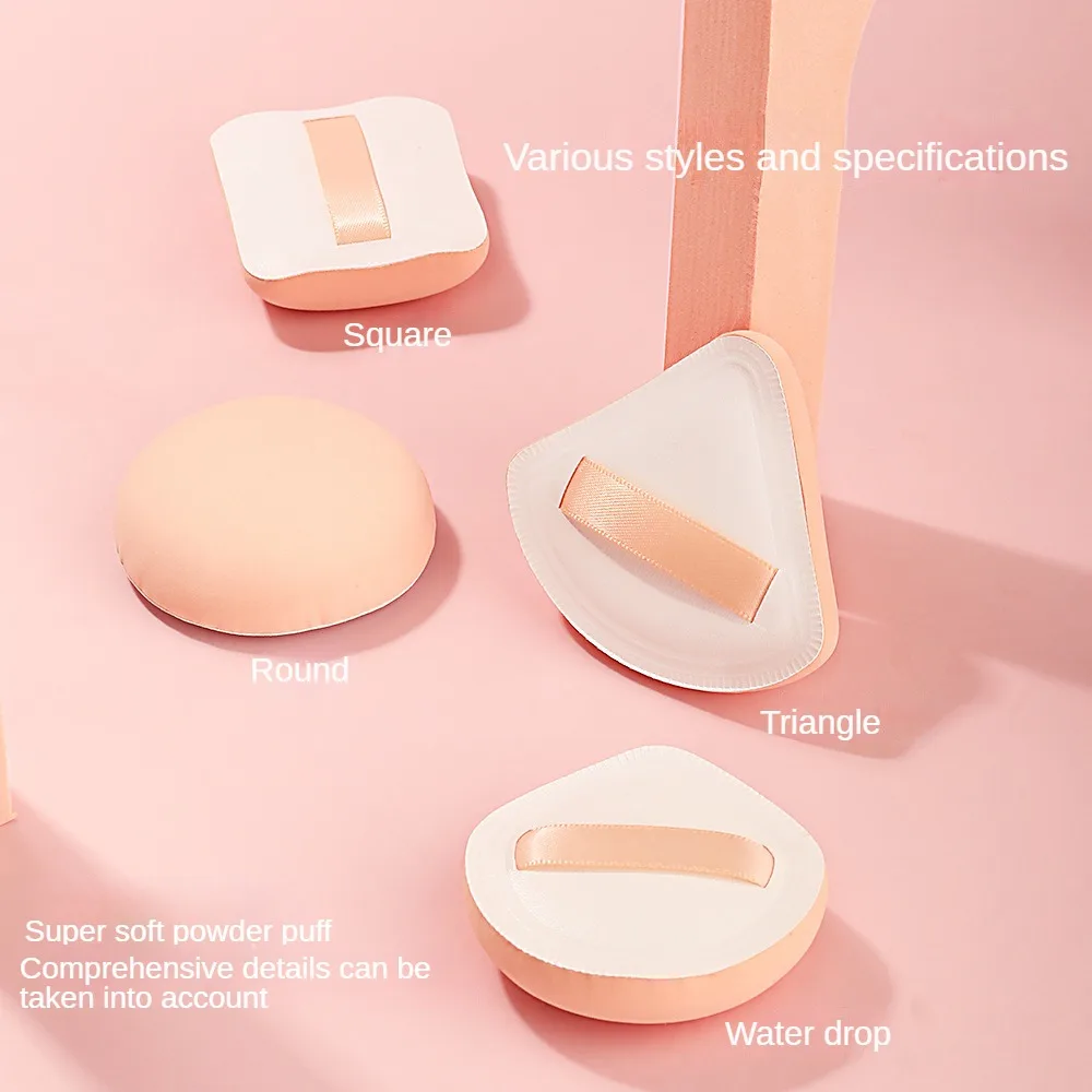 Cotton Candy Air Cushion Cosmetics Puffs for Beauty Foundation Blush Powder Makeup Sponge Puff Round Square Triangle Makeup Puff