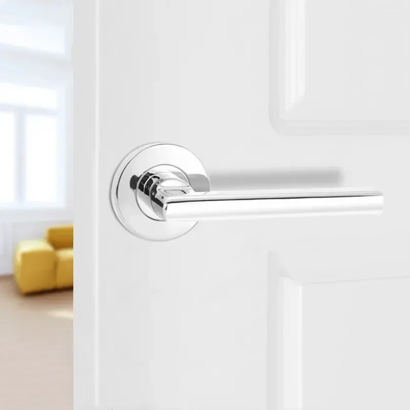 1Pc RVS Schuur Deurgrepen Interieur Achtergrond Muur Onzichtbare Deurklink Enkelzijdige Houten Deurknop Home Hardware