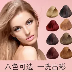 염색약 1Pc Shampoo Instant Hair Dye White Hair Into Black Mild Formula Ginger Extracts Multicolor Hair Styling Tools