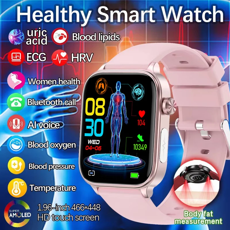 reloj-inteligente-con-detector-de-diagnostico-por-ia-ecg-lipidos-en-sangre-Acido-Urico-composicion-corporal-monitor-de-salud-menstrual-para-mujeres-nuevo-2025