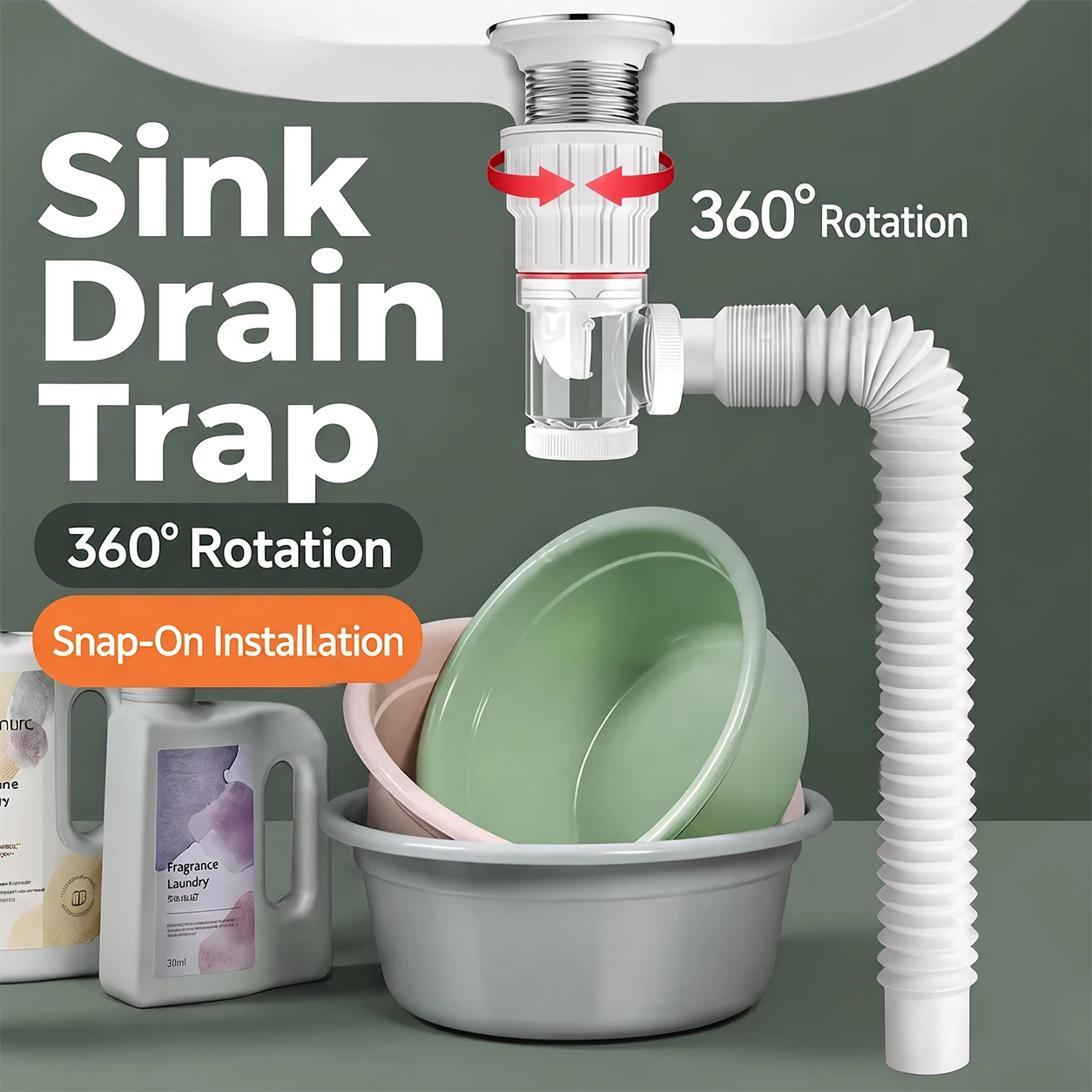 Flexible Sink Drain Pipe Anti  - Flexible Hose Braided review and price