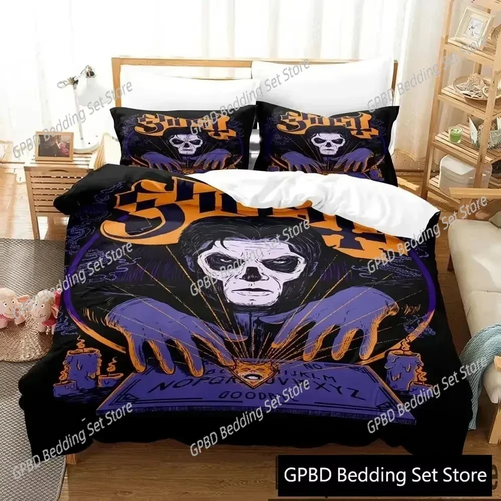 Ghost Rock Band Swedish 3D NEW Duvet Cover Pillowcase Bedding Set Adult Boy Girl Bedroom Decoration Children Single Double Large