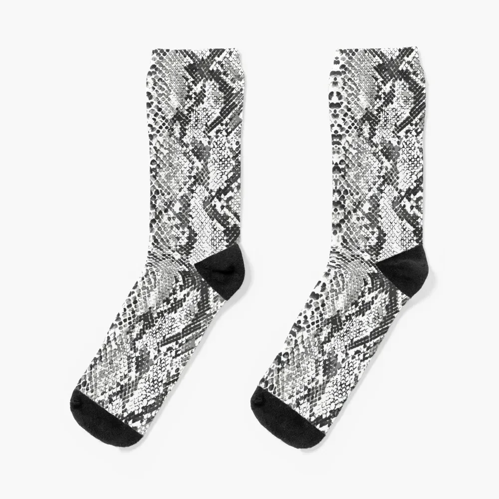 Trendy Snake Print Socks Non-slip compression luxury tennis Men Socks Luxury Brand Women's