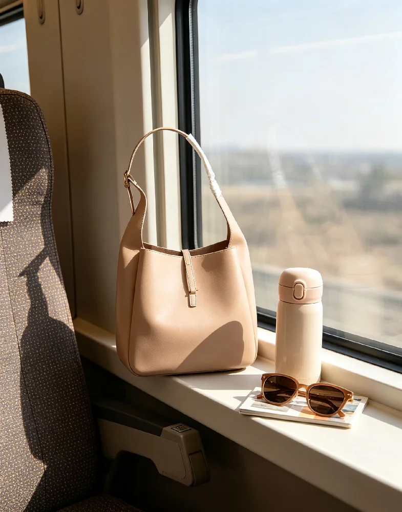 Geräumige Reise-Designer-Handtasche für Damen, übergroße PU-Leder-Umhängetasche, verstärkte Metallbeschläge, Crossbody-Tasche mit vielen Innentaschen für Übernachtungsreisen, Einkäufe, Outdoor-Arbeit,