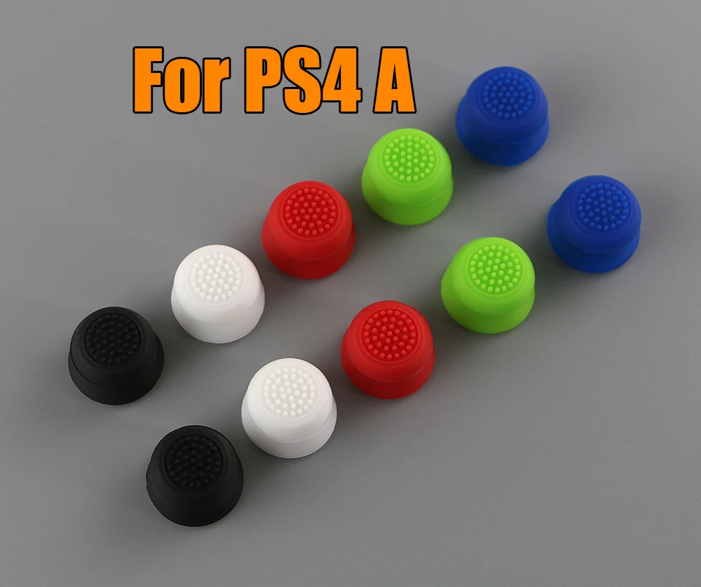 100pcs Silicone Analog Grips Thumb stick Thumb Sticks Extra Cover High Enhancements For ps3 ps4 xbox360