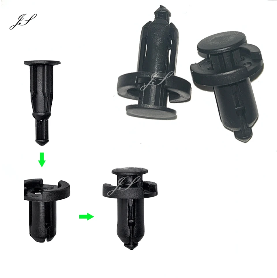10 Stück Auto-Motorhauben-Nieten-Grill-Verkleidungsclips 91503-SZ3-003 für Honda FR-V CR-V 2002 - 2016 Element Pilot Spinki Samochodowe – Detail 7