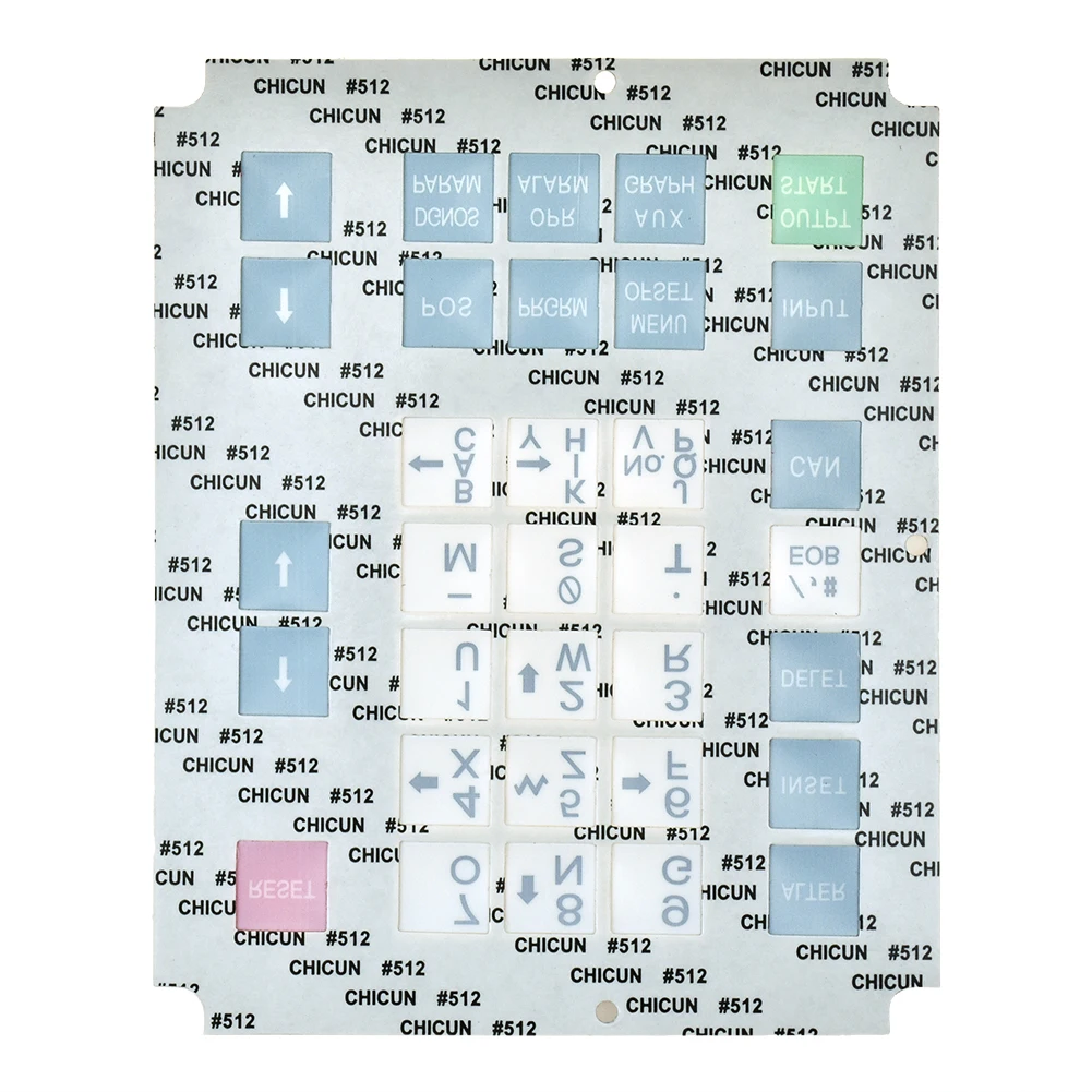 Teclado de membrana para fanuc OT-A98L-0001-0518 # t keysheet teclado interruptor botão