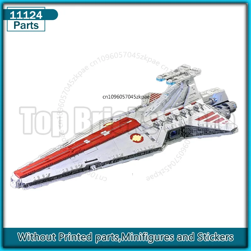 

Модель UCCS, космический корабль класса Венатора, Starfighter MOC, строительный блок, коллекция космических фильмов, игрушки, рождественские подарки