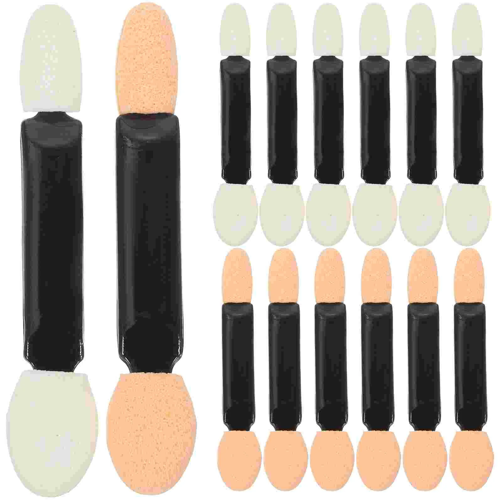 

50 Pcs Nail Sponge Mirror Effect Accessory Manicure Powder Applicator Polish Eyeshadow Brush Brushes Stick