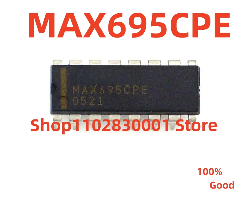 

10PCS MAX695CPE IC MPU SUPERVISORY CIRCUIT 16DIP 100% Good In Stock