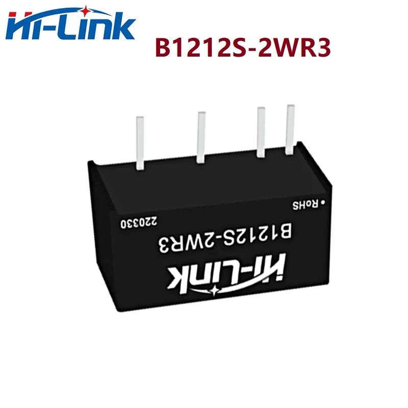 HI-Link New 1pcs Factory 2W 12V B1212S-2WR3 Smart Home High Efficiency DC DC Converetr Isolated Switching Power Supply Module