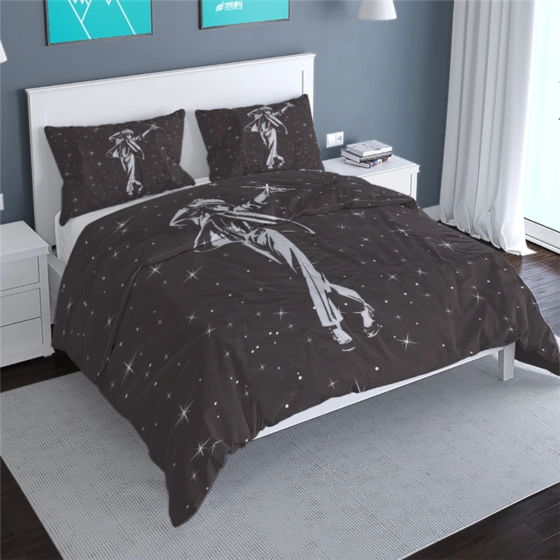 Michael Jackson Printed Duvet Cover Pillowcase 3d Bedding Sets Europe/Australia/USA Twin Full Queen King Size Bedroom Decoration