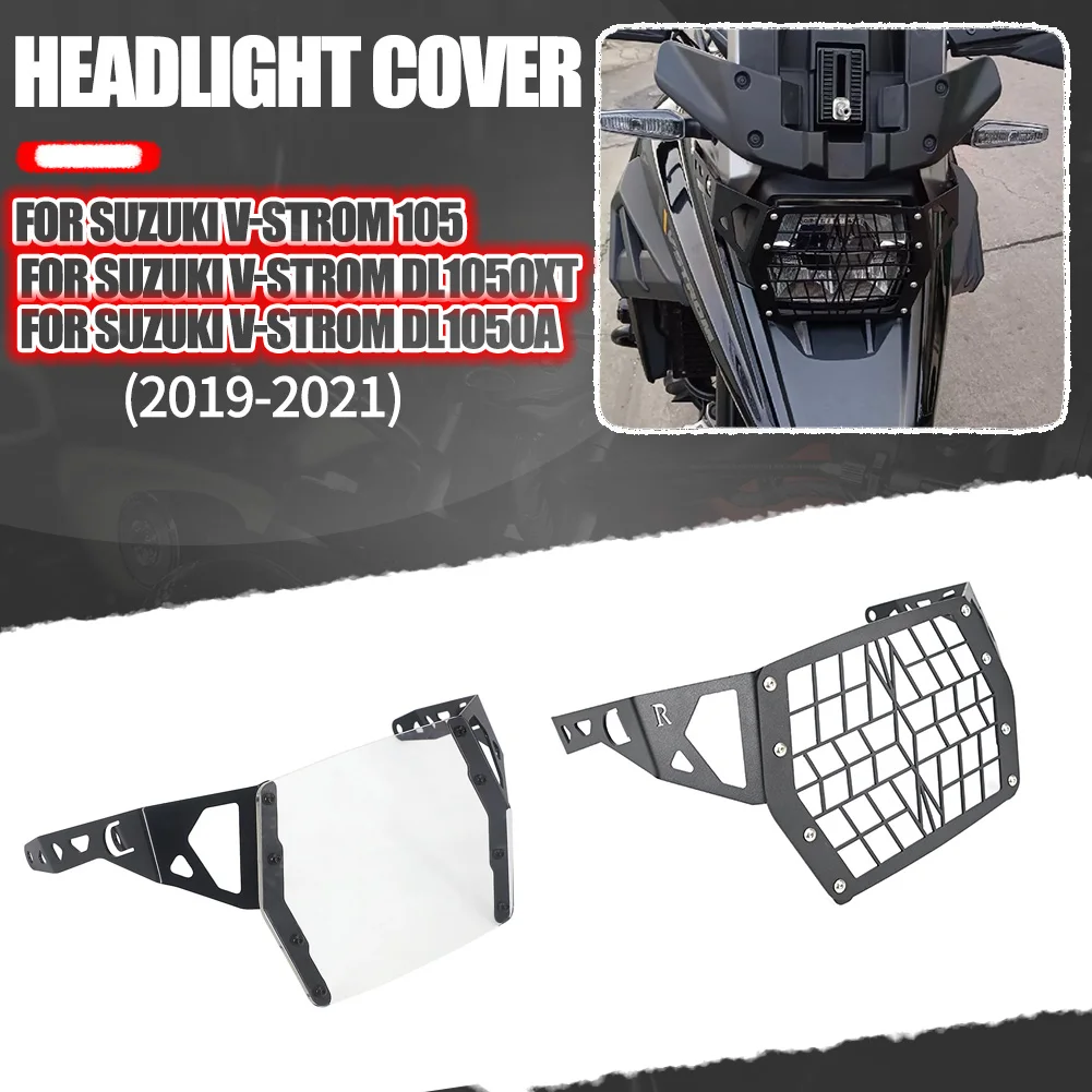 

NEW For Suzuki V-Strom 1050 DL 1050XT DL1050A 2019 2020 2021 Motorcycle Headlight Protector Grille Guard Cover Protection Grill