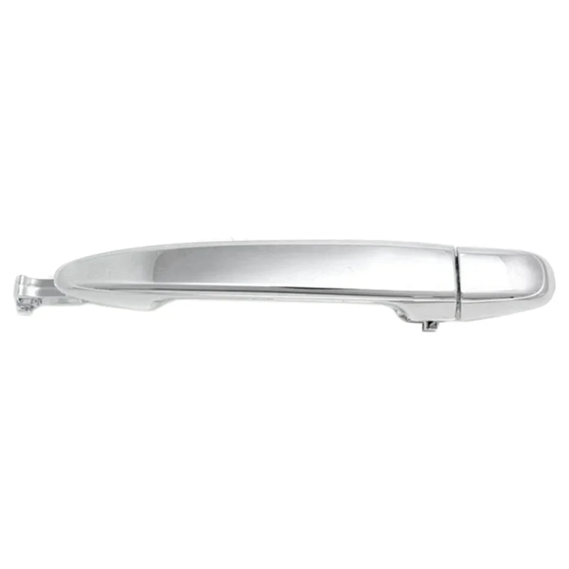 

10 шт. ручка задней двери, внешняя ручка двери для Toyota Sienna 2004-2010 69213-08020 69227-08040, серебристая