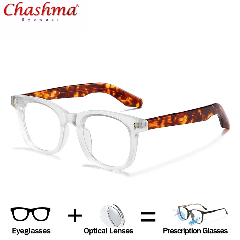 Chashma Optical Prescription Glasses Women Men Fashion Multifocal Progressive Blue Light Lenses Round Spectacle Teens